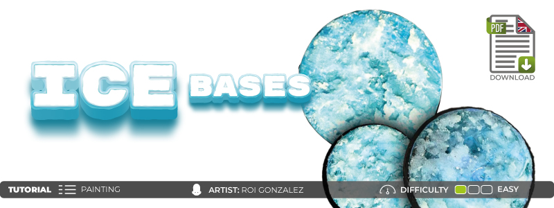 Bases de hielo con efecto profundidad - Tutorial de pintura